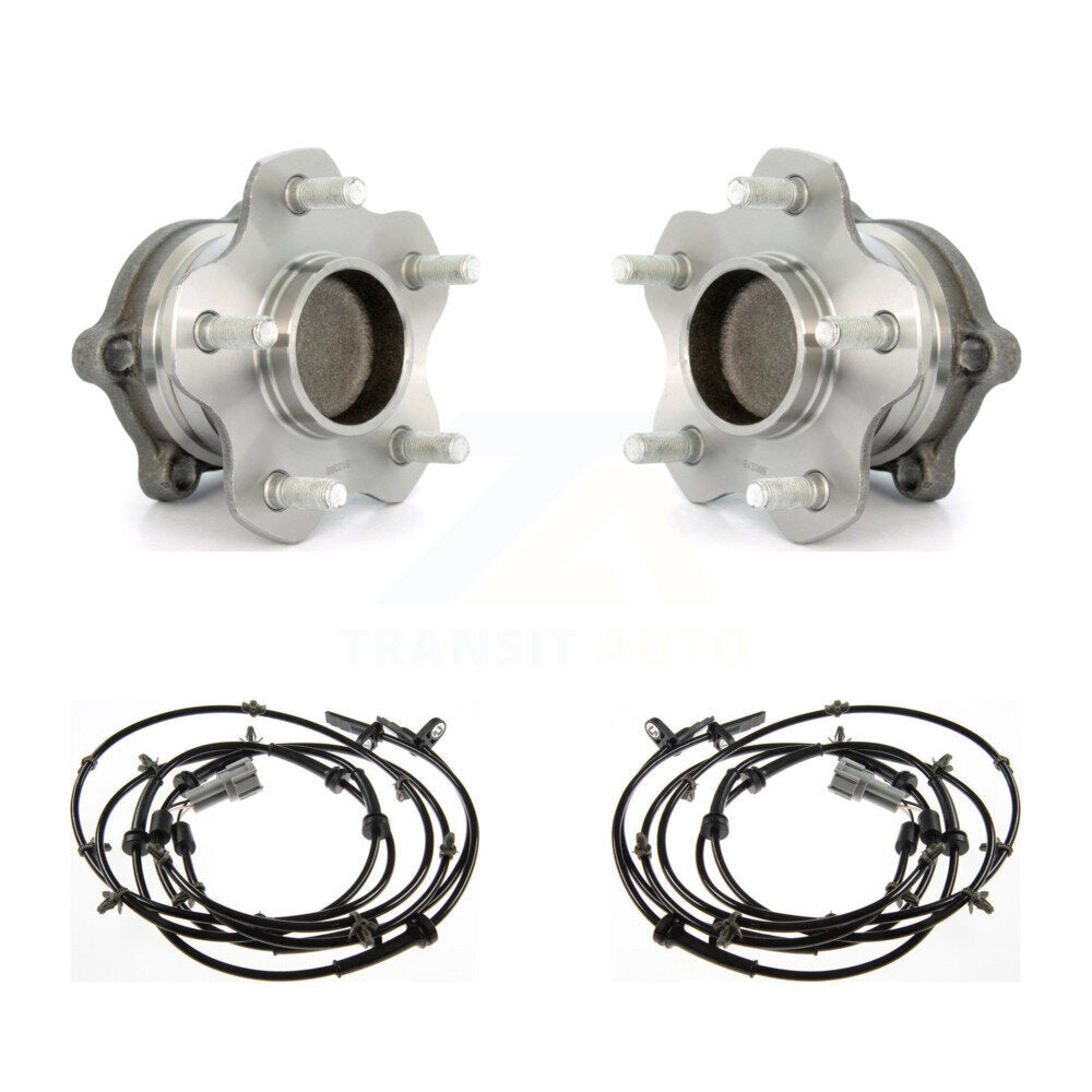 Wheel Hub Bearing And ABS Sensor Rear Kit For Nissan Altima