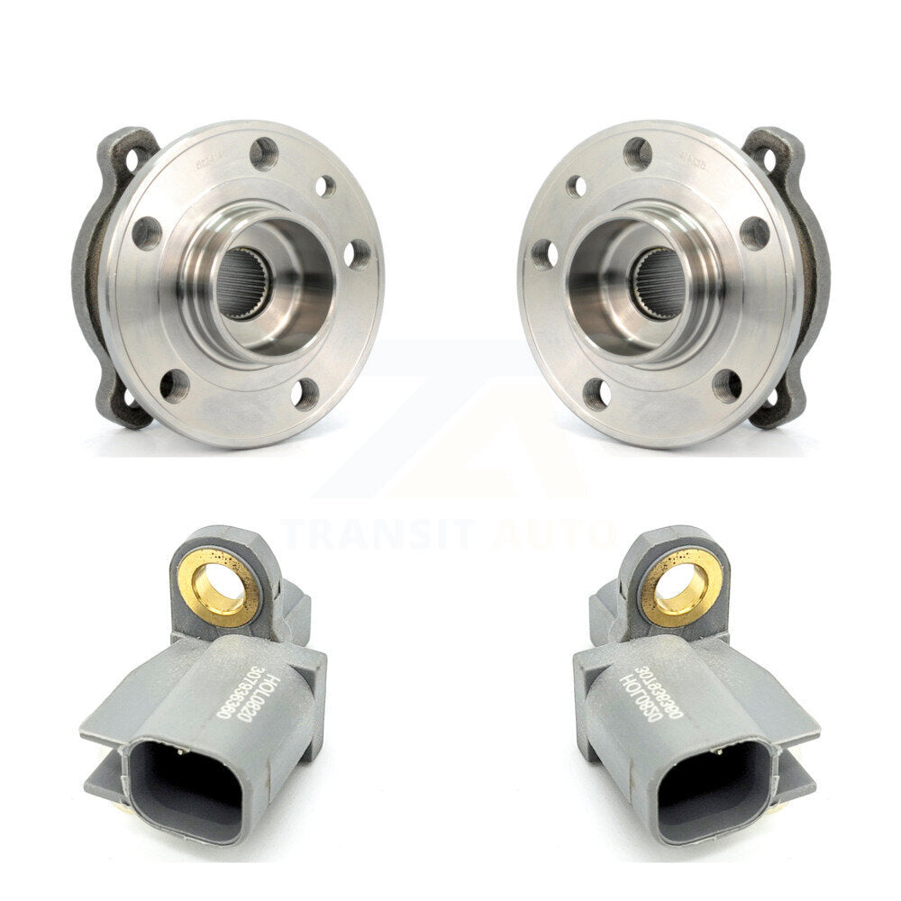 Wheel Hub Bearing And ABS Sensor Rear Kit For Volvo V60 Cross Country S60