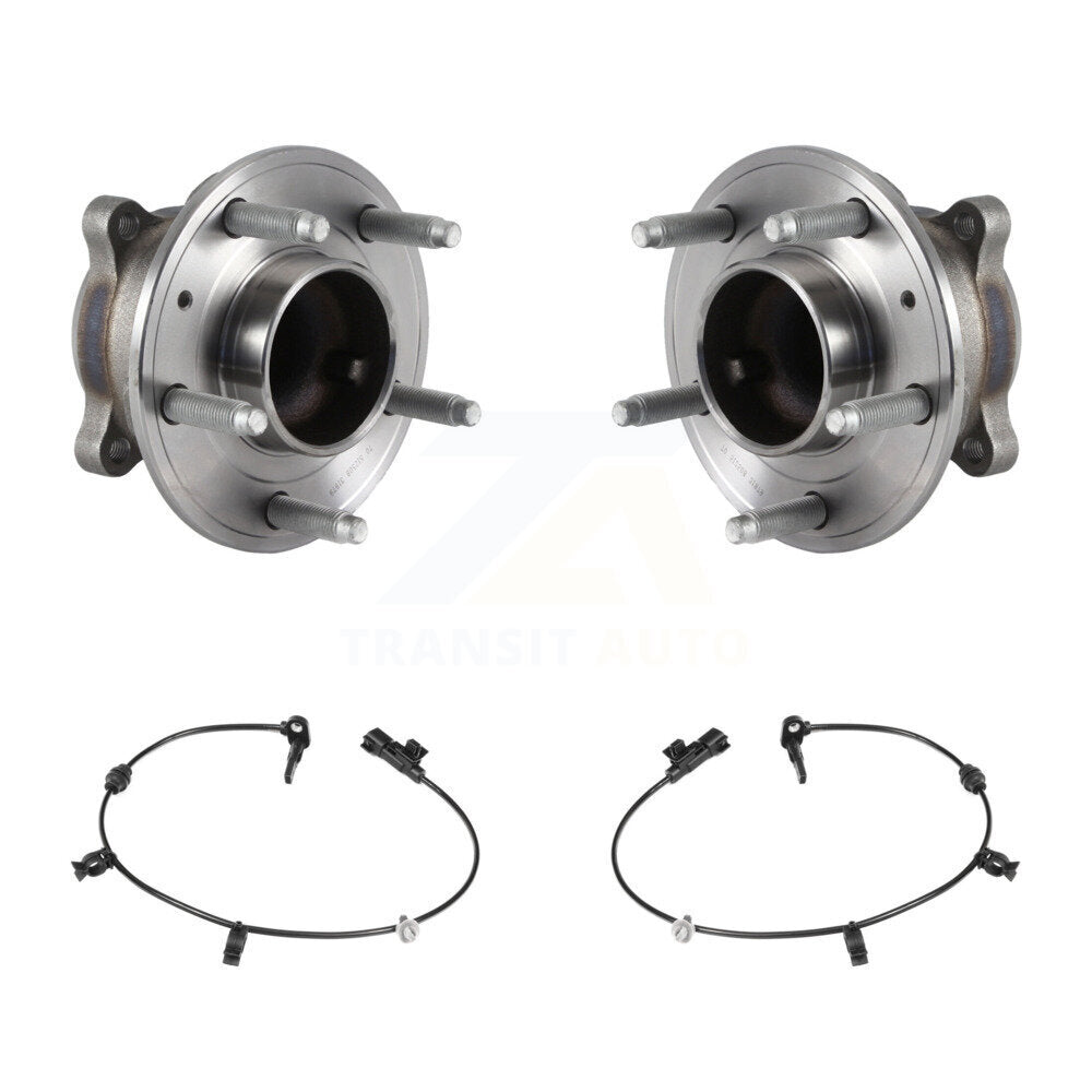 Wheel Hub Bearing & Sensor Rear Kit For Buick Verano Chevrolet Volt Cadillac ELR