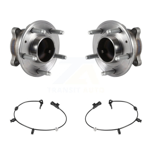 Wheel Hub Bearing & Sensor Rear Kit For Buick Verano Chevrolet Volt Cadillac ELR