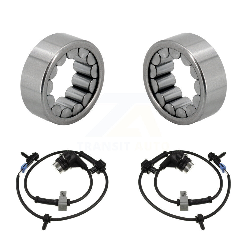 Wheel Bearing & Sensor Rear Kit For Chevrolet Trailblazer GMC Envoy XL EXT Buick