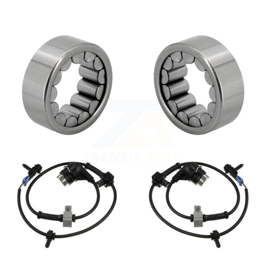 Wheel Bearing & Sensor Rear Kit For Chevrolet Trailblazer GMC Envoy XL EXT Buick