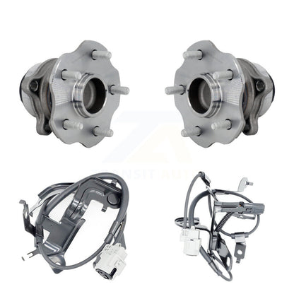 Wheel Hub Bearing & ABS Sensor Rear Kit For Lexus RX350 Toyota Highlander RX450h