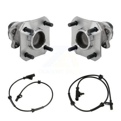 Wheel Hub Bearing & Sensor Rear Kit For 09-14 Nissan Cube 1.8L with 4-Wheel ABS