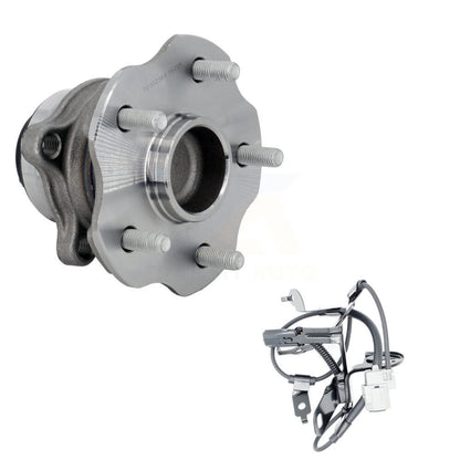 Wheel Hub Bearing & ABS Sensor Rear Kit For Lexus RX350 Toyota Highlander RX450h