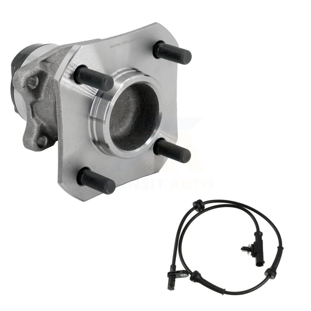 Wheel Hub Bearing & Sensor Rear Kit For 09-14 Nissan Cube 1.8L with 4-Wheel ABS