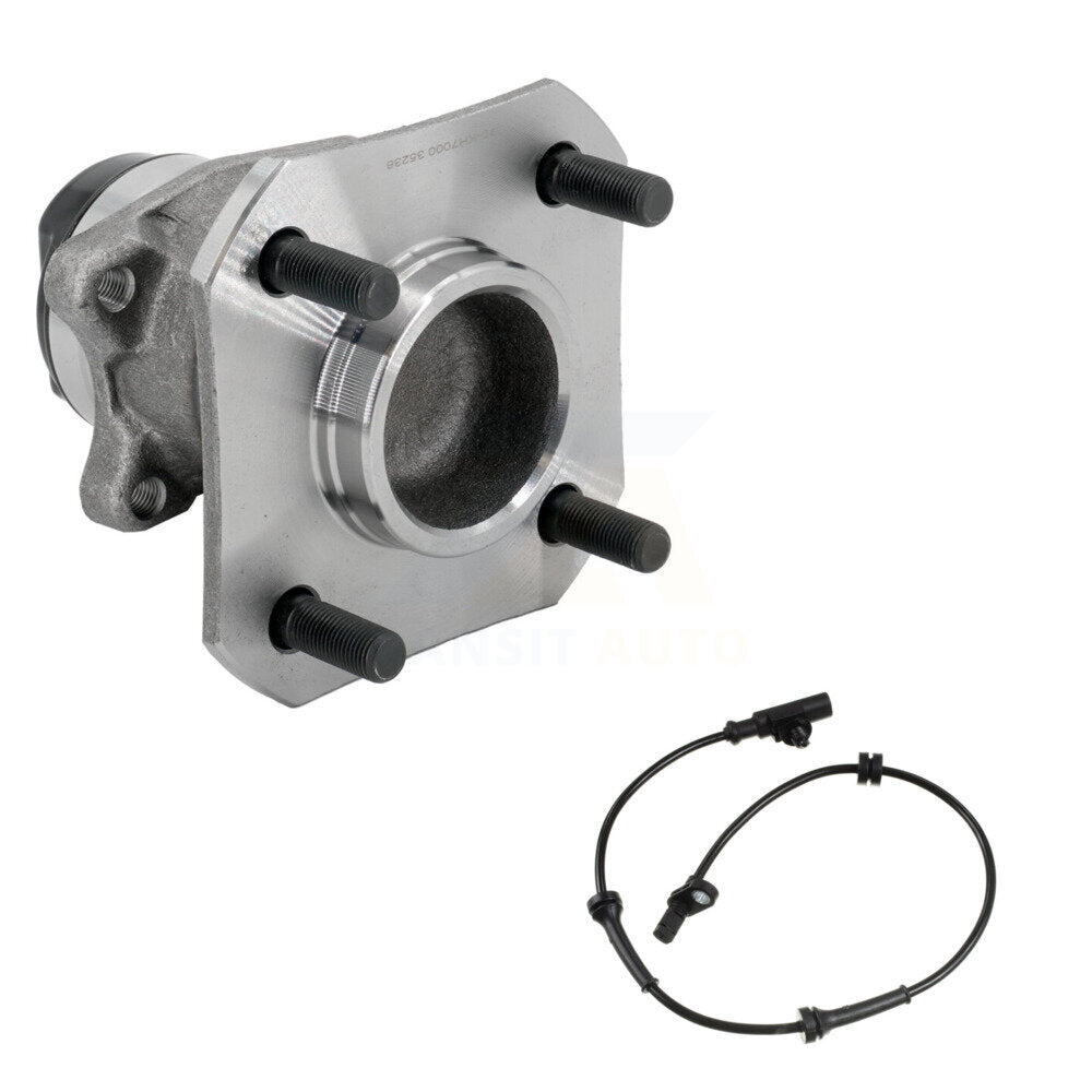 Wheel Hub Bearing & Sensor Rear Kit For 09-14 Nissan Cube 1.8L with 4-Wheel ABS