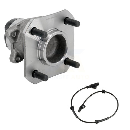 Wheel Hub Bearing & Sensor Rear Kit For 09-14 Nissan Cube 1.8L with 4-Wheel ABS