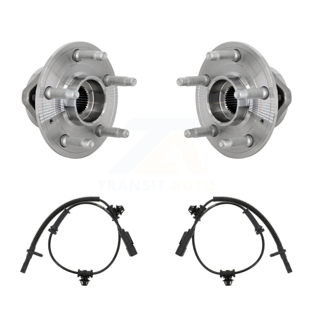 Wheel Hub Bearing And ABS Sensor Rear Kit For Chevrolet Camaro with Harness