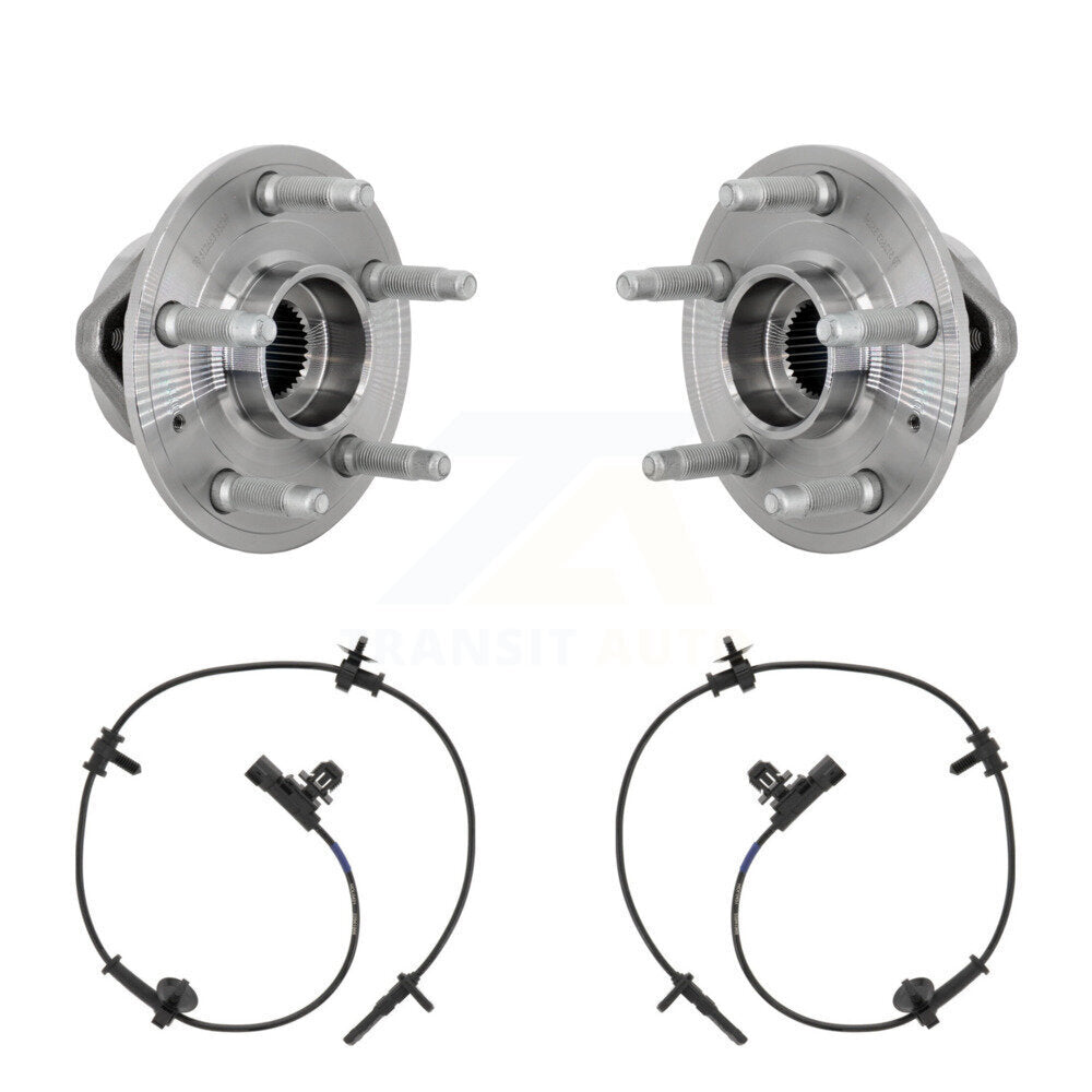 Wheel Hub Bearing And ABS Sensor Rear Kit For Cadillac CTS