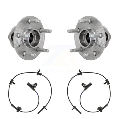 Wheel Hub Bearing And ABS Sensor Rear Kit For Cadillac CTS