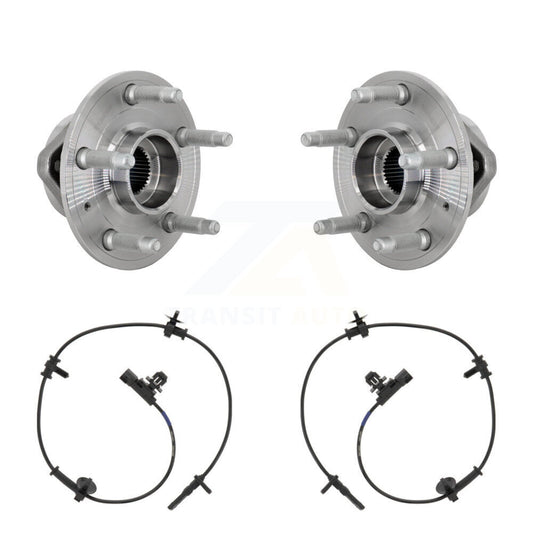 Wheel Hub Bearing And ABS Sensor Rear Kit For Cadillac CTS