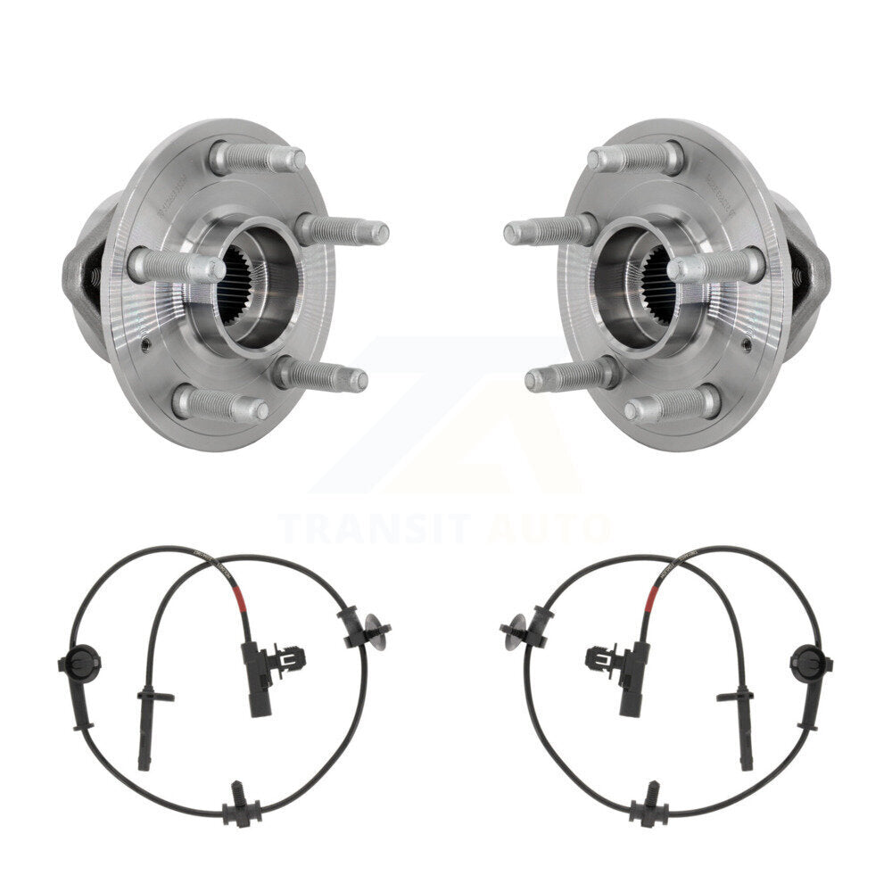 Wheel Hub Bearing And ABS Sensor Rear Kit For Cadillac CTS