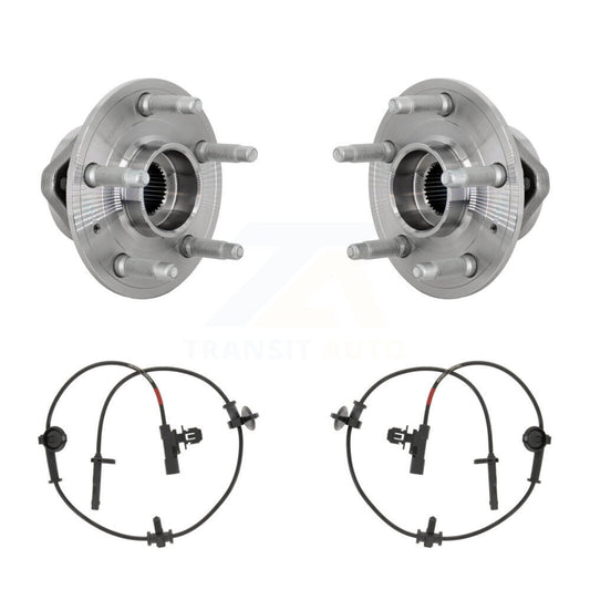 Wheel Hub Bearing And ABS Sensor Rear Kit For Cadillac CTS