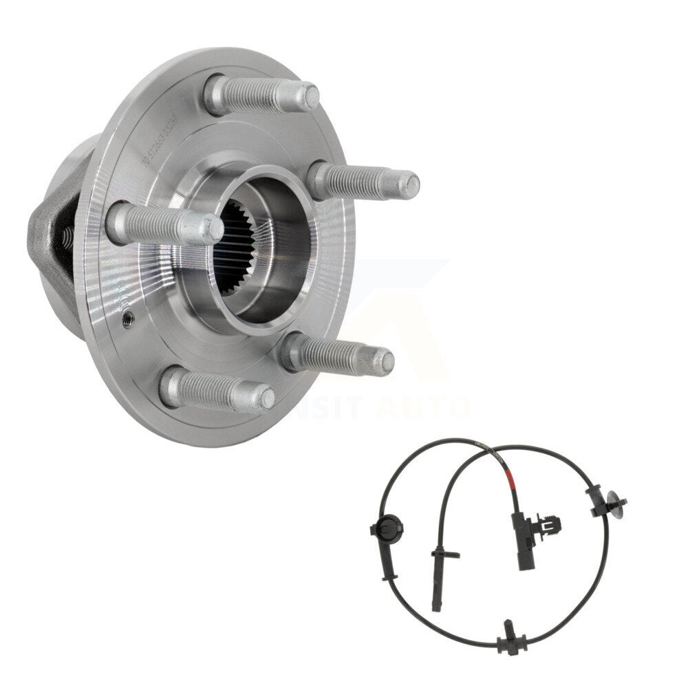 Wheel Hub Bearing And ABS Sensor Rear Kit For Cadillac CTS