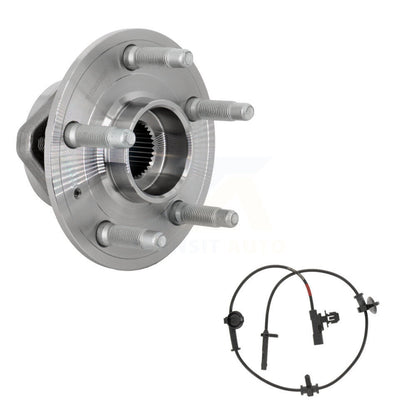 Wheel Hub Bearing And ABS Sensor Rear Kit For Cadillac CTS