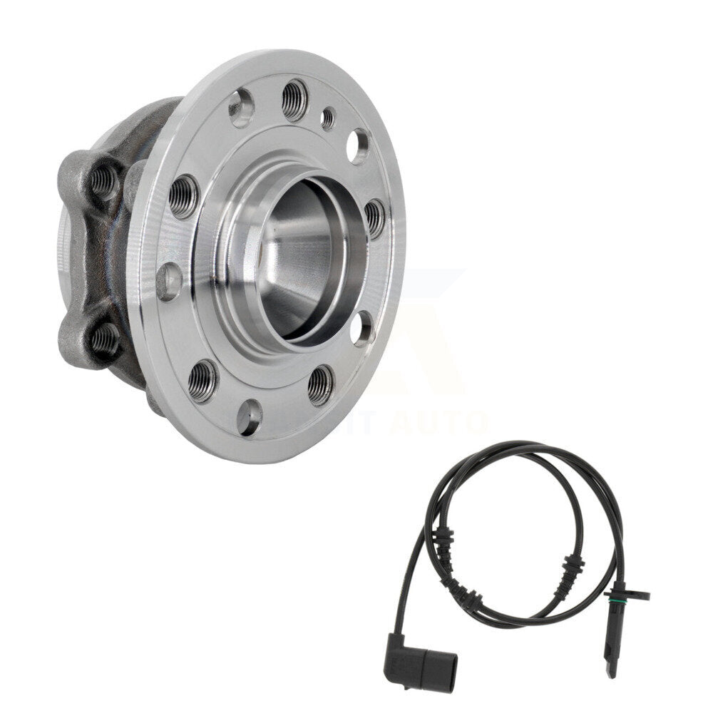 Wheel Hub Bearing ABS Sensor Front Kit For Mercedes-Benz C300 C350e with Harness