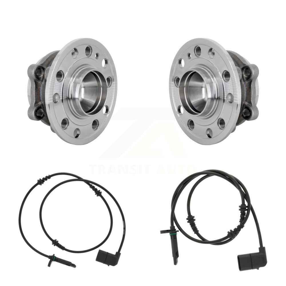 Wheel Hub Bearing ABS Sensor Front Kit For Mercedes-Benz C300 C350e with Harness