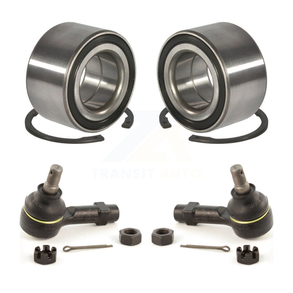 Wheel Bearing And Tie Rod End Front Kit For Ford Escort Mercury Tracer