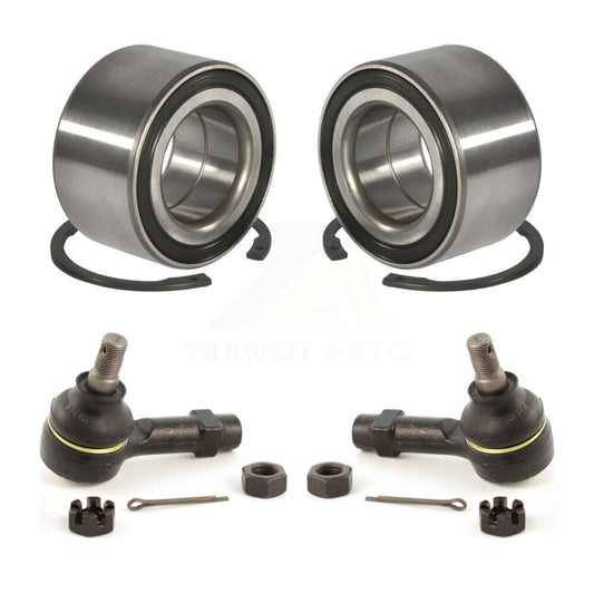 Wheel Bearing And Tie Rod End Front Kit For Ford Escort Mercury Tracer