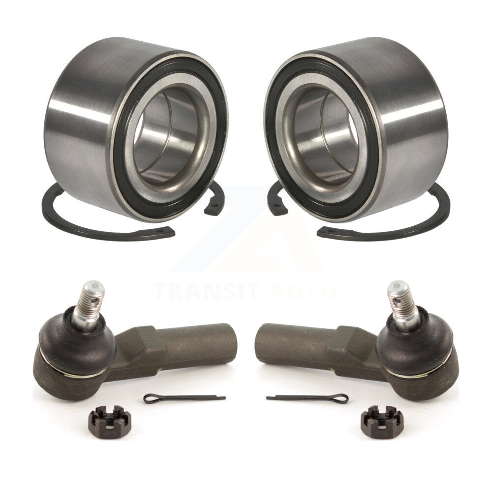 Wheel Bearing And Tie Rod End Front Kit For Mazda Protege Protege5