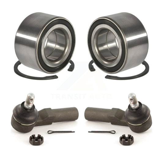 Wheel Bearing And Tie Rod End Front Kit For Mazda Protege Protege5