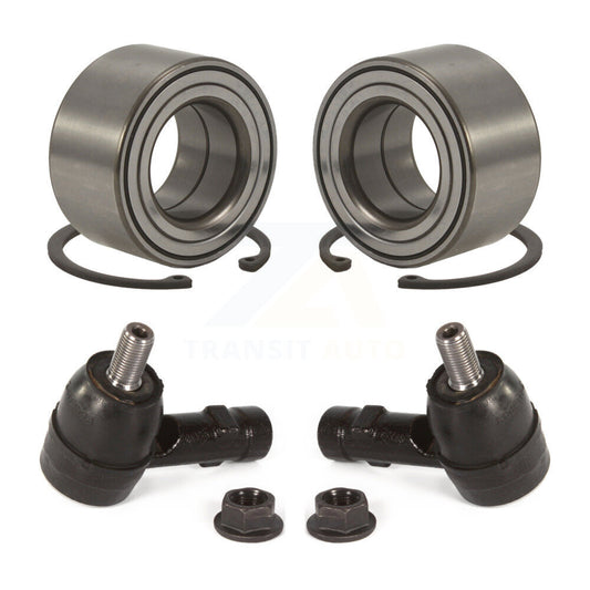 Wheel Bearing And Tie Rod End Front Kit For Hyundai Accent Tiburon Elantra