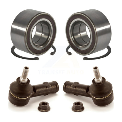 Wheel Bearing And Tie Rod End Front Kit For Ford Focus