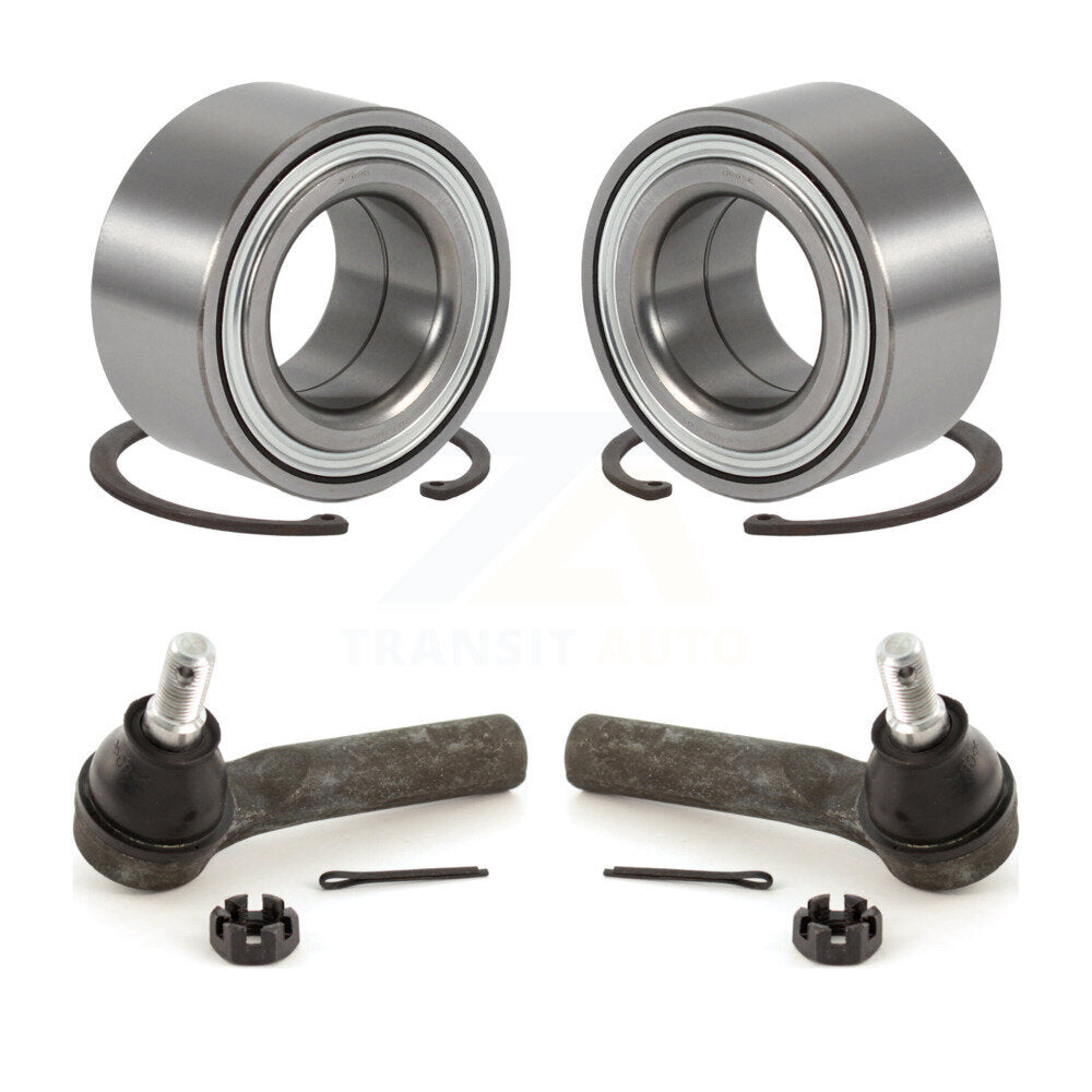 Wheel Bearing And Tie Rod End Front Kit For 1999-2004 Honda Odyssey