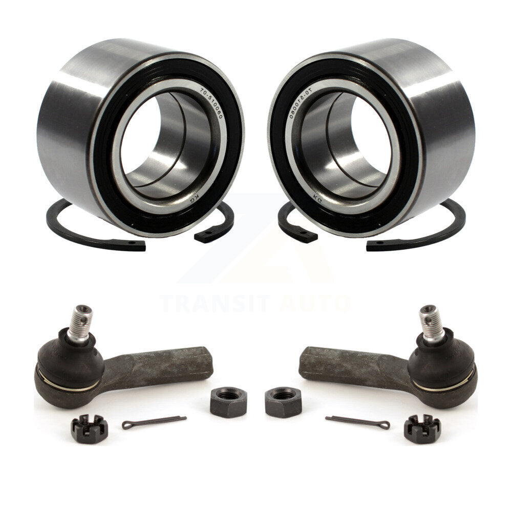 Wheel Bearing And Tie Rod End Front Kit For 2005-2006 Nissan Altima