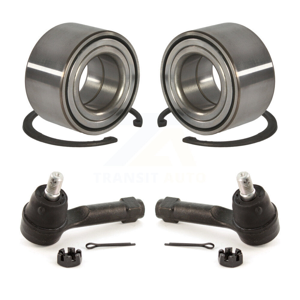 Wheel Bearing And Tie Rod End Front Kit For 2000-2006 Nissan Sentra