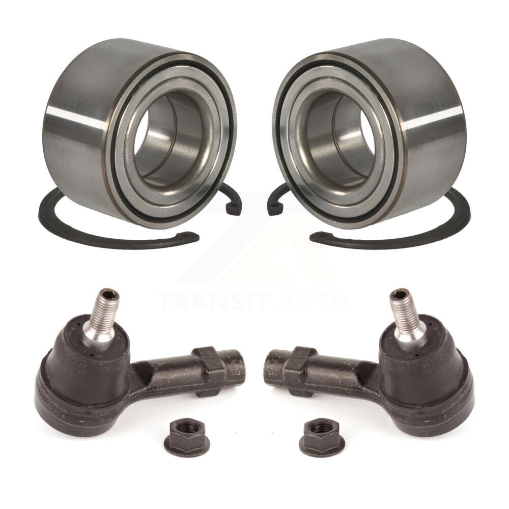 Wheel Bearing And Tie Rod End Front Kit For Mitsubishi Lancer Mirage