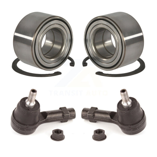 Wheel Bearing And Tie Rod End Front Kit For Mitsubishi Lancer Mirage