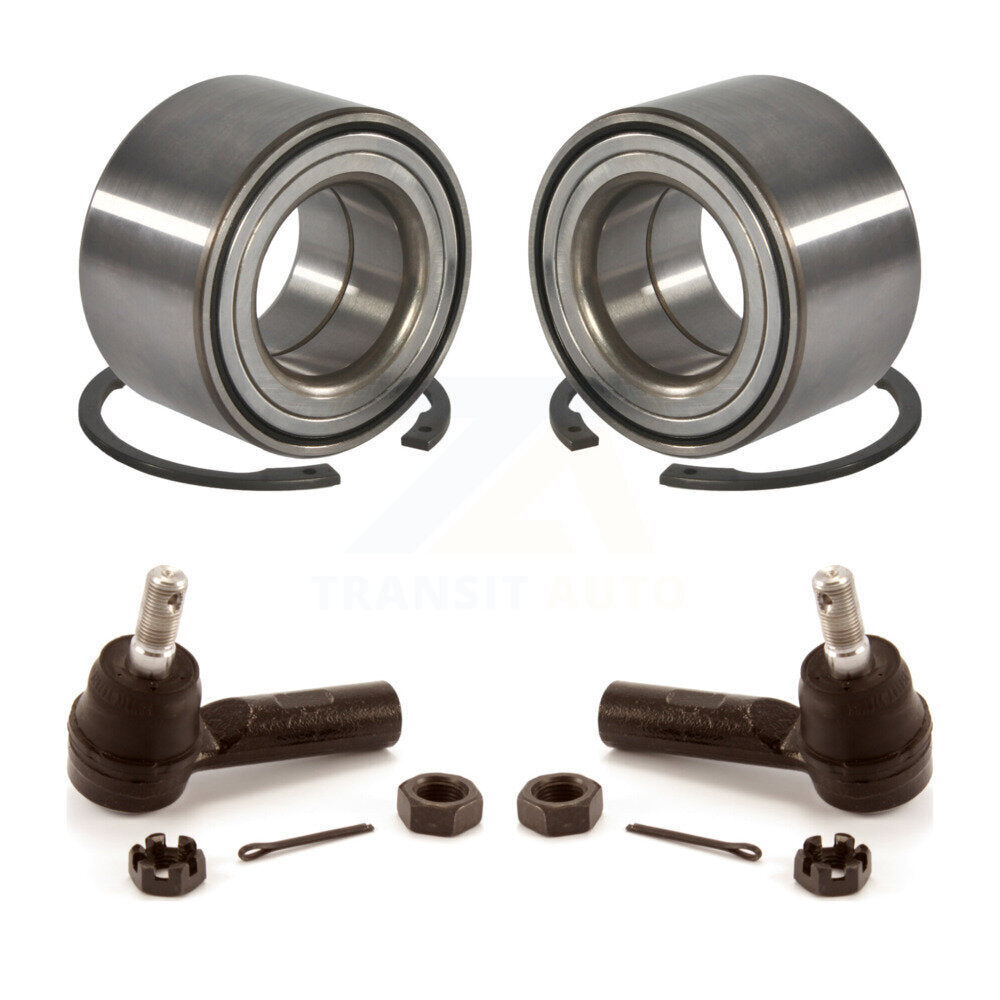 Wheel Bearing And Tie Rod End Front Kit For 2003-2008 Toyota Matrix Pontiac Vibe