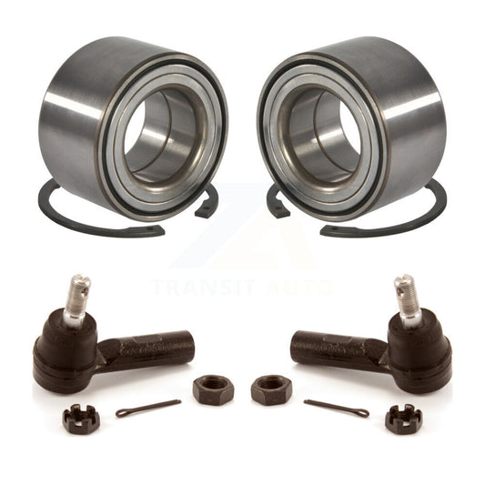 Wheel Bearing And Tie Rod End Front Kit For 2003-2008 Toyota Matrix Pontiac Vibe