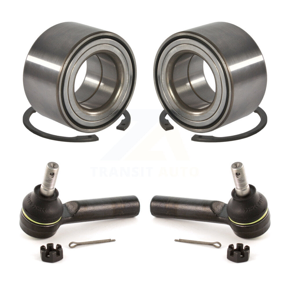 Wheel Bearing & Tie Rod End Front Kit For Toyota Corolla Matrix Pontiac Vibe iM
