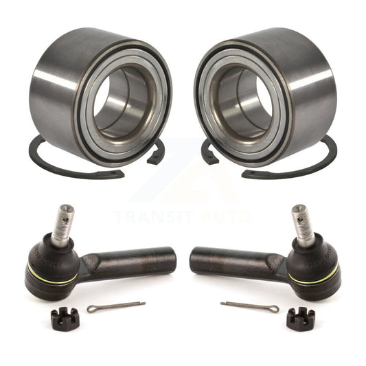 Wheel Bearing & Tie Rod End Front Kit For Toyota Corolla Matrix Pontiac Vibe iM