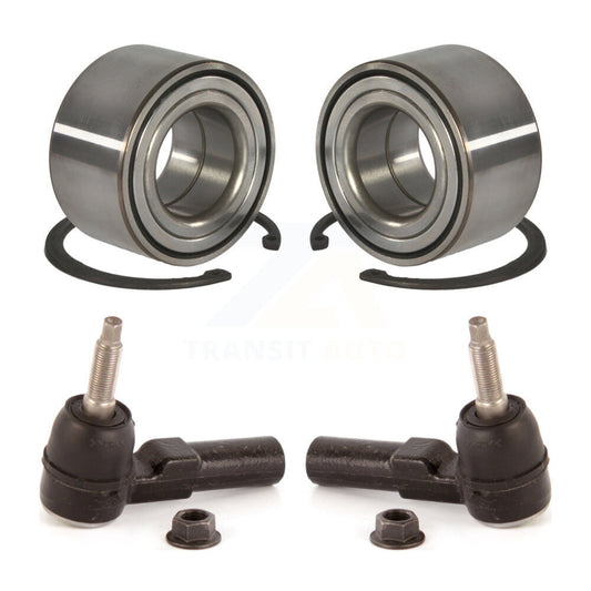 Wheel Bearing And Tie Rod End Front Kit For Ford Escape Mazda Tribute Mercury
