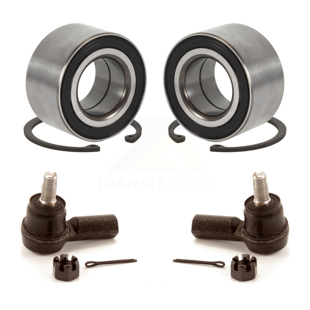 Wheel Bearing And Tie Rod End Front Kit For 2007-2010 Honda Element SC