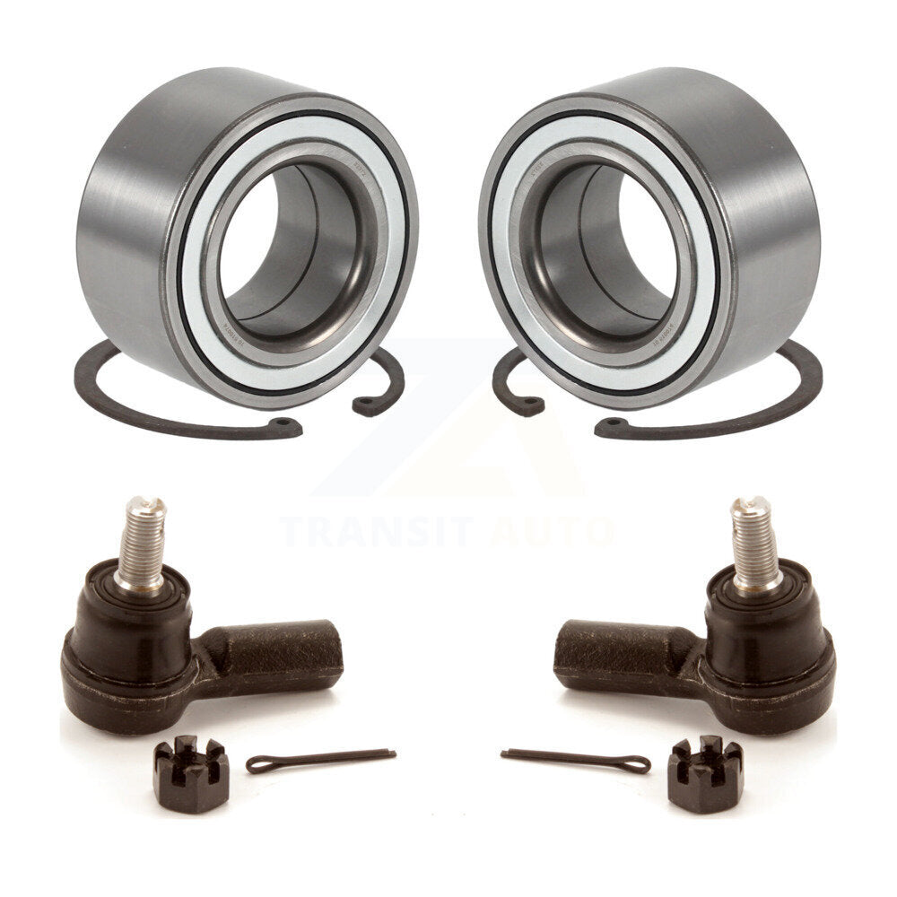 Wheel Bearing And Tie Rod End Front Kit For 2003-2011 Honda Element EX