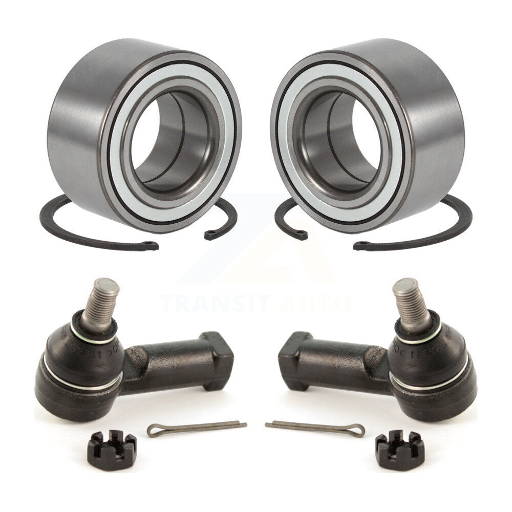 Wheel Bearing And Tie Rod End Front Kit For 2002-2007 Suzuki Aerio