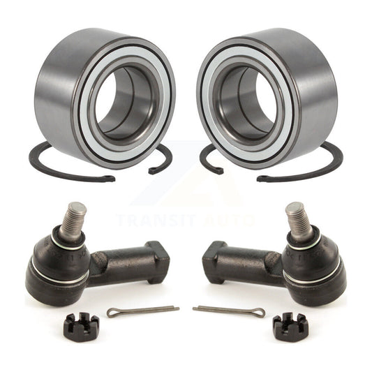 Wheel Bearing And Tie Rod End Front Kit For 2002-2007 Suzuki Aerio