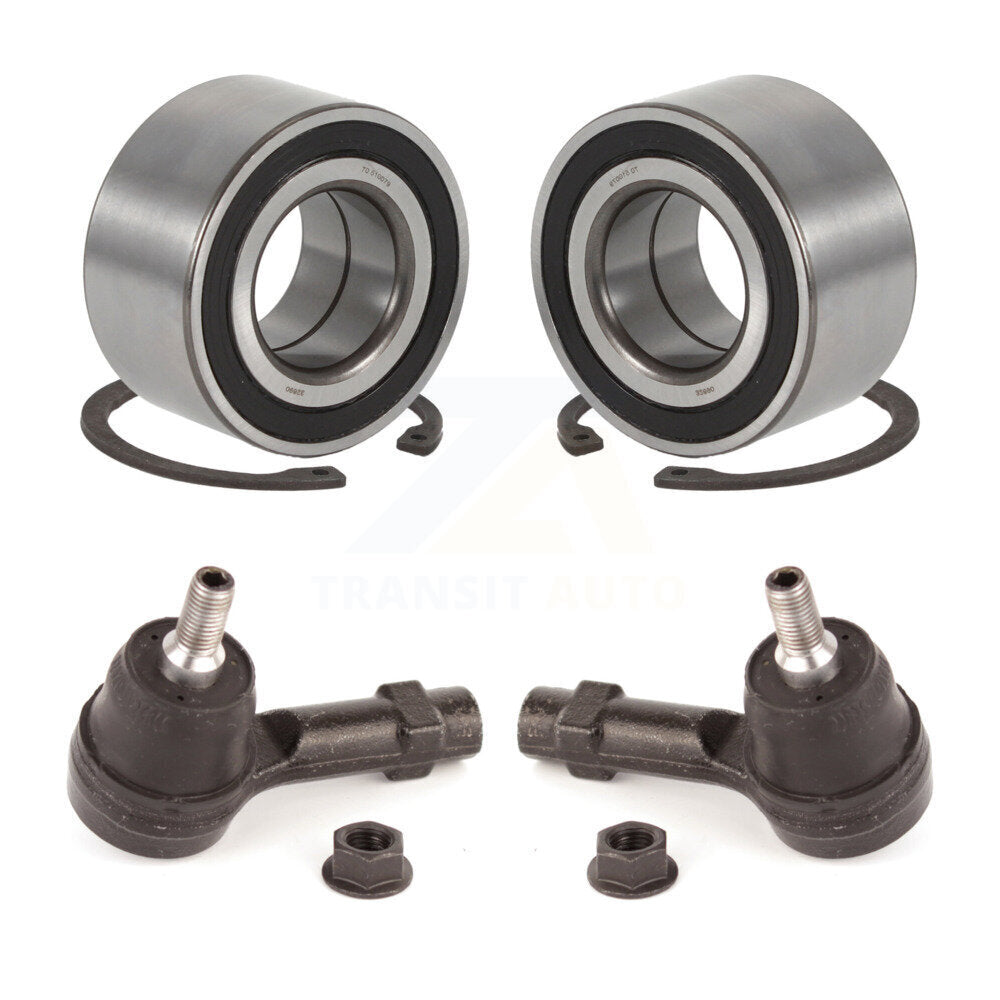 Wheel Bearing And Tie Rod End Front Kit For Mitsubishi Lancer