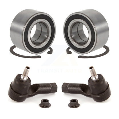 Wheel Bearing And Tie Rod End Front Kit For 2003-2006 Mitsubishi Outlander