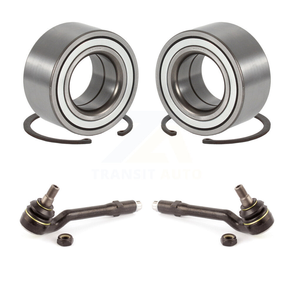 Wheel Bearing And Tie Rod End Front Kit For 2000 BMW X5 To 04 00