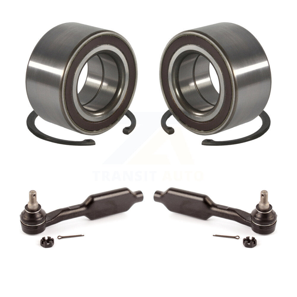 Wheel Bearing And Tie Rod End Front Kit For 2005-2009 Honda Odyssey Touring