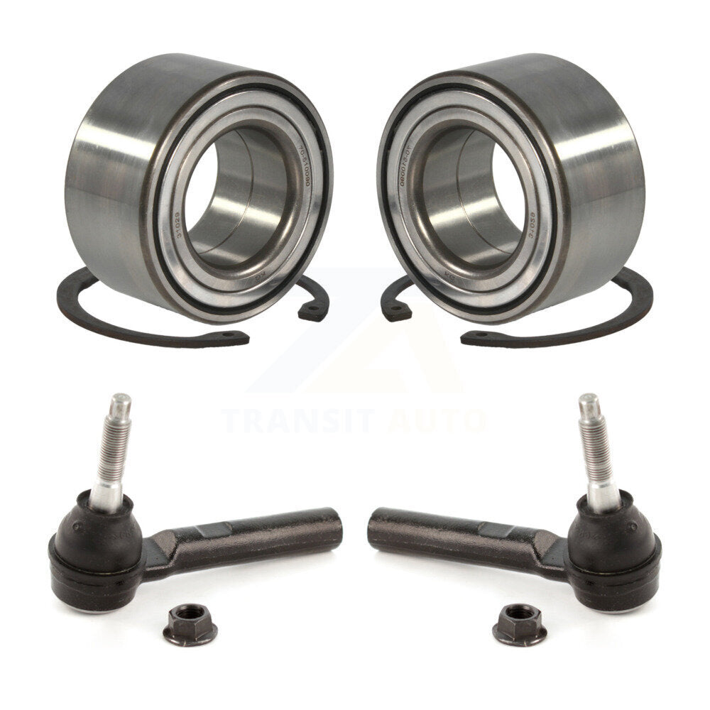 Wheel Bearing And Tie Rod End Front Kit For Jeep Patriot Compass Dodge Caliber