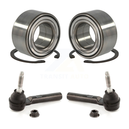Wheel Bearing And Tie Rod End Front Kit For Jeep Patriot Compass Dodge Caliber