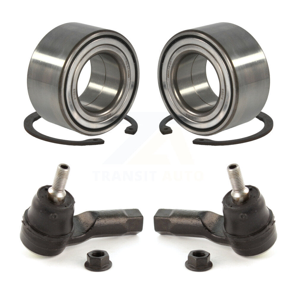 Wheel Bearing And Tie Rod End Front Kit For Mitsubishi Outlander RVR Lancer PHEV