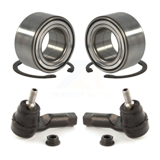 Wheel Bearing And Tie Rod End Front Kit For Mitsubishi Outlander RVR Lancer PHEV